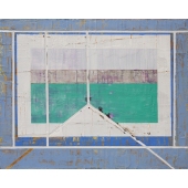 Beach Motel I_2015_acrylique sur panneau_40 x 51 cm_Schoolhouse Gallery